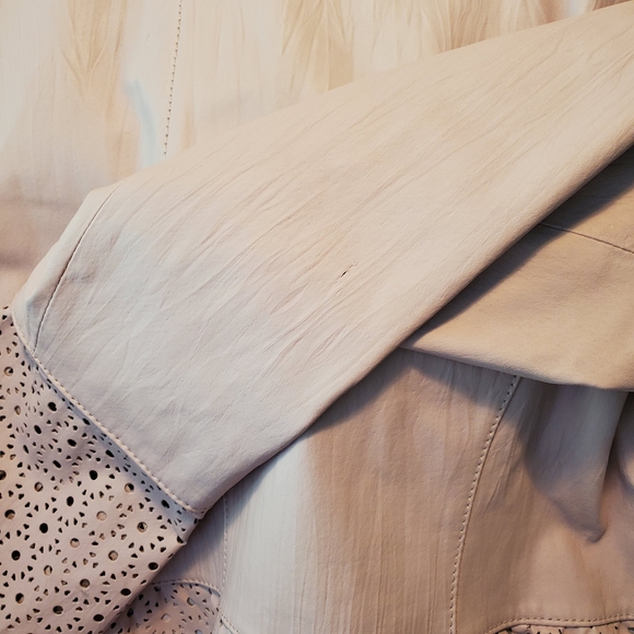 Pamela McCoy SzL Pink Leather Jacket - Picture 8 of 8